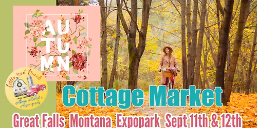 Great Falls Little Red Truck Cottage Market ~ Friday 5pm-8pm and Saturday 10-4