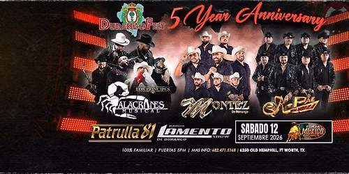 DURANGO FEST EN FT WORTH