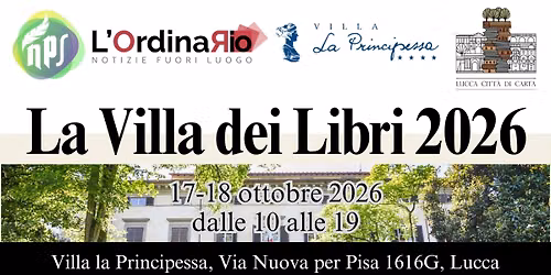 La villa dei libri 2026