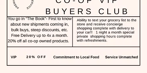 VIP Buyers Club Private Shopping Event