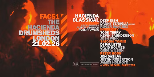 FAC51 The Ha\u00e7ienda - Drumsheds London