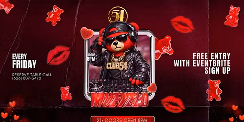 Muevelo Fridays at Club 54 - Reggaeton, Hip Hop, Top 40s & more