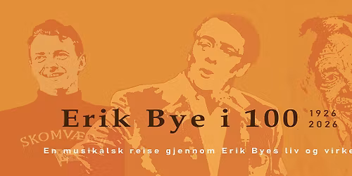 Erik Bye i 100 - Hakon Wester og Marianne Bye Granheim \/\/ Oslo Konserthus