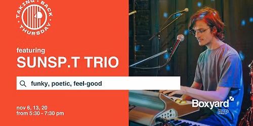 Taking Back Thursday: SunSp.t Trio