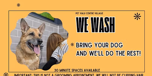 We Wash \/ Nail Trims