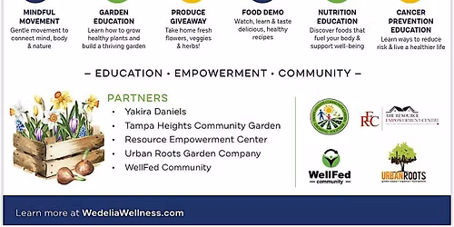 FLOW & GROW Root to Radiance: Community Garden Wellness & Cancer Prevention