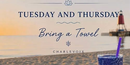 Yoga on the beach 7:30am (FB might show 8:30)
