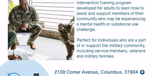 Veterans Mental Health First Aid Training