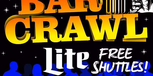 June 6th Pub Crawl! 8 bars!! 2 busses!! All the fun!!!
