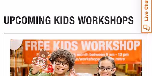 Home Depot Kids Workshop