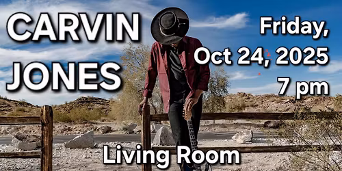 Carvin Jones @ Living Room Wine Cafe & Lounge