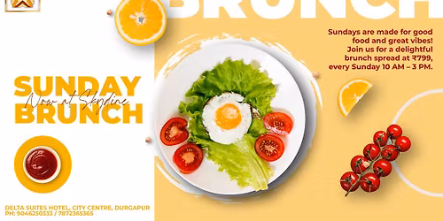 Sunday Brunch at Skyline | Delta Suites Hotel