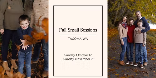 Fall Small Sessions