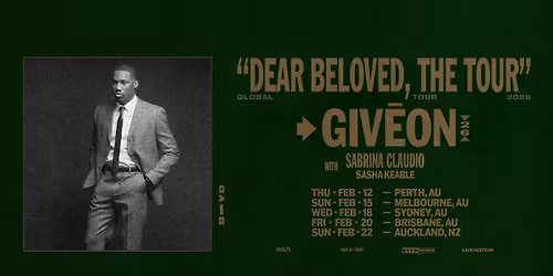 Giv\u0113on | Dear Beloved, The Tour | Auckland