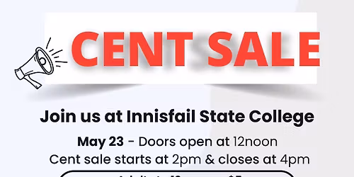 Innisfail Hospital Friends of the Foundation Annual Cent Sale