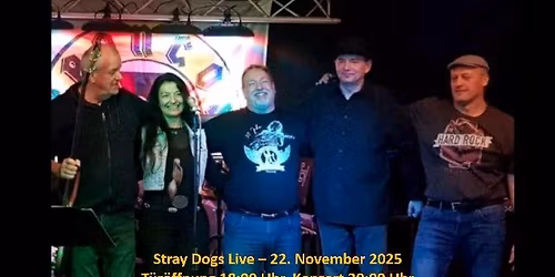 The Stray Dogs Live, buchbar über eventfrog