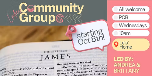 Ladies Community Group | Study of James