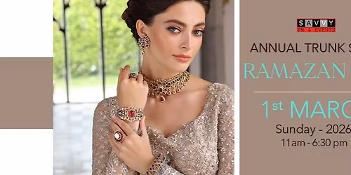 Annual Trunk Show Ramadan\/Eid Edit