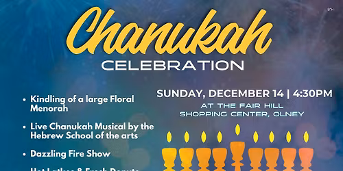 Chanukah at The Fair Hill Shopping Center