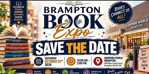 Brampton Book Expo - Fall Edition
