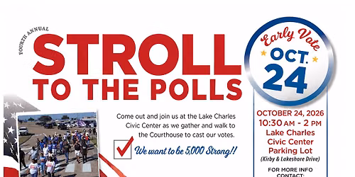 4th Annual Stroll to the Polls