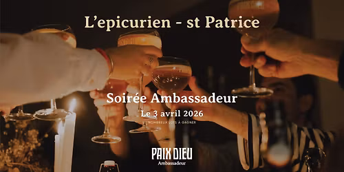 Soir\u00e9e Paix Dieu