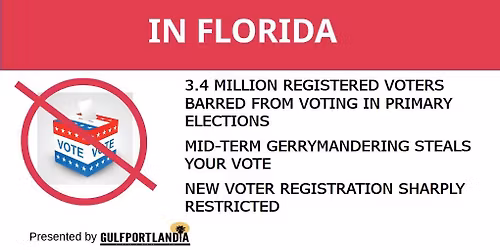 Voter Suppression in Florida-Panel Discussion