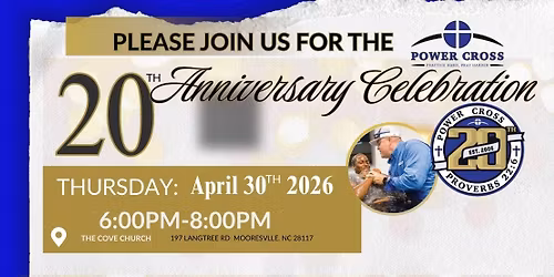 Power Cross 20th Anniversary Celebration