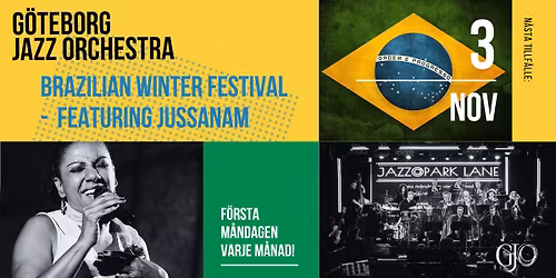 GJO: Jazz@Park Lane - Brazilian Winter Festival