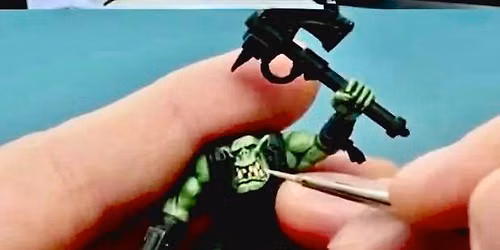 Miniature Paint Night - Brush Control and Discipline 
