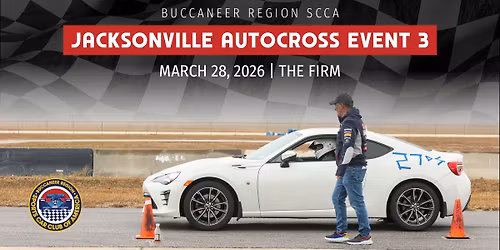 Buccaneer Region SCCA Jacksonville Autocross\/Solo Event 3
