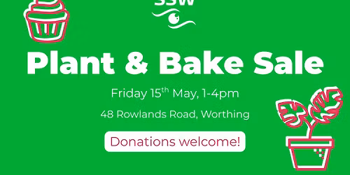 Plant and Bake Sale - raising funds for SSW