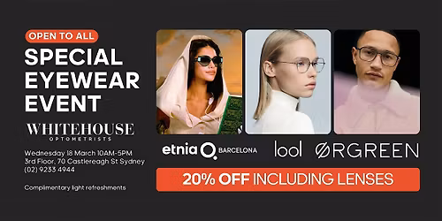 Orgreen, Etnia Barcelona and Lool Eyewear VIP Event