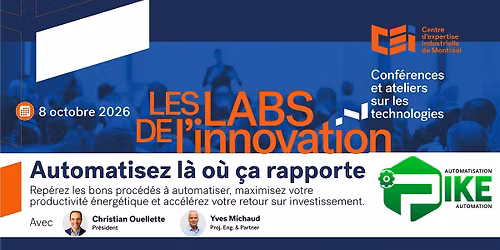 Lab de l'innovation - Pike Automation