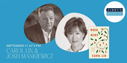 9\/11 25th Anniversary Author Event - Carol Lin with Josh Mankiewicz