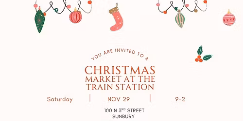 Christmas Market at the Station