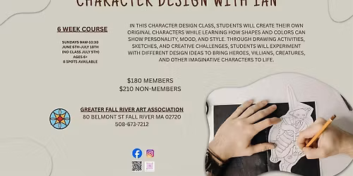 Character design with Ian