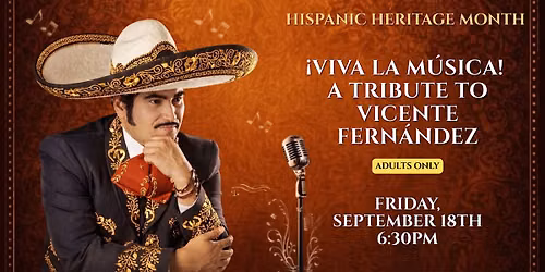 \u00a1Viva la M\u00fasica! A Tribute to Vicente Fern\u00e1ndez