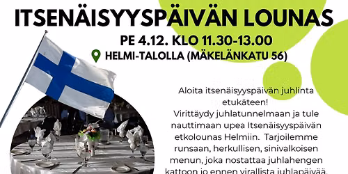 Itsen\u00e4isyysp\u00e4iv\u00e4n lounas