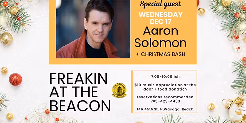 Freakin at the Beacon with special guest Aaron Solomon