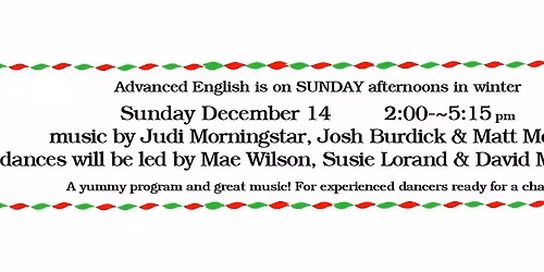 Advanced English Dance