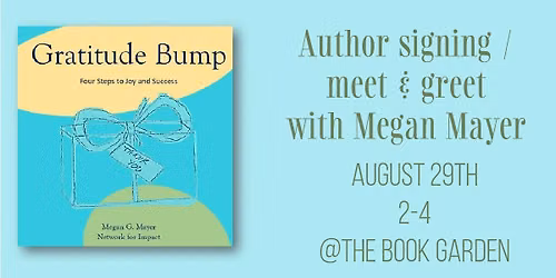 Megan Mayer Author Event @ The Book Garden