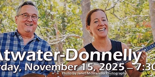 ATWATER-DONNELLY at Patchwork - Concert & Mountain Dulcimer Workshop