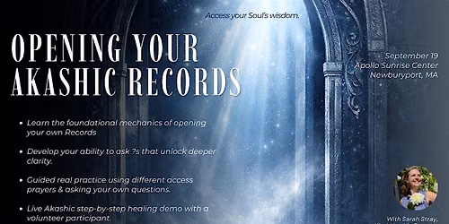 Opening Your Akashic Records: A Guided Connection Experience