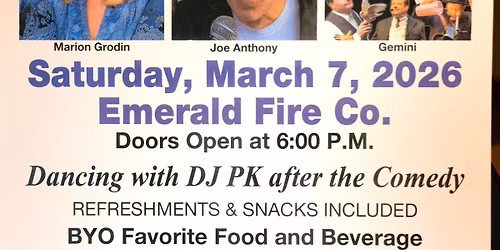 25th year Comedy Night With The Slatington Lions CLub