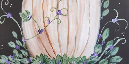 Paint and Sip - Midnight Pumpkin!