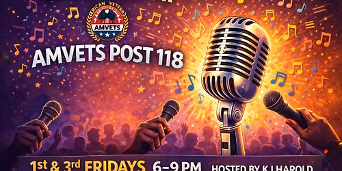 \ud83c\udfa4 Karaoke at AMVETS Post 118 \ud83c\udfb6