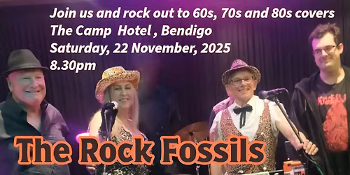 The Rock Fossils at the Camp Hotel, Bendigo