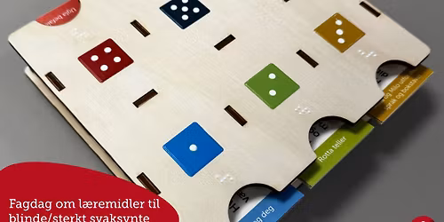 Fagdag om l\u00e6remidler til blinde\/sterkt svaksynte
