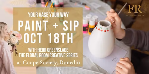Paint + Sip - Vase edition 